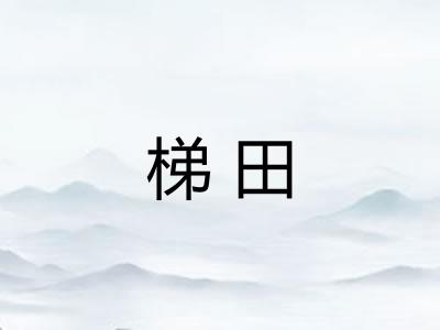 梯田