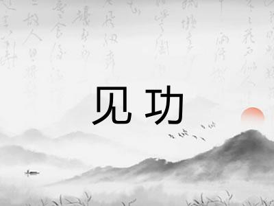 见功