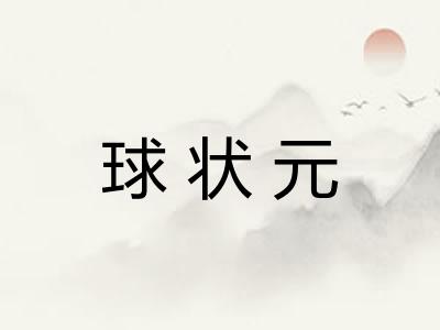 球状元