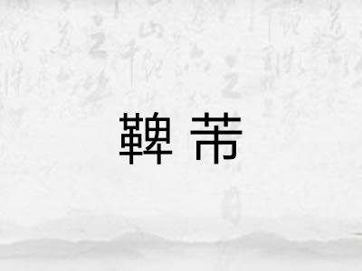 鞞芾