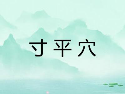 寸平穴