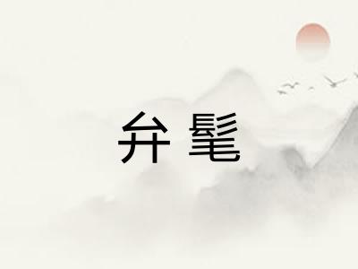 弁髦