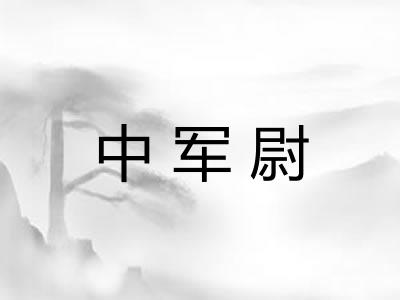 中军尉