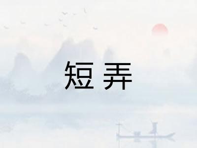 短弄 短弄