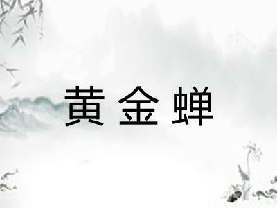 黄金蝉