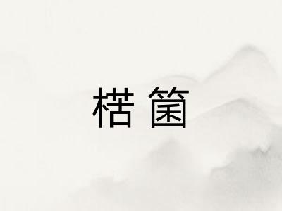 楛箘