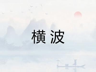 横波
