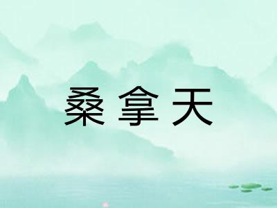 桑拿天