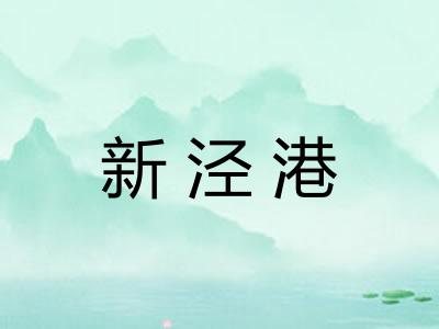 新泾港