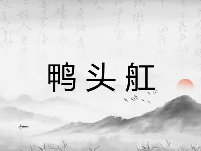 鸭头舡