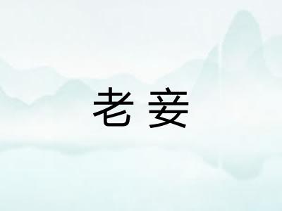 老妾 老妾