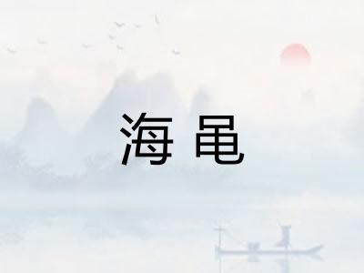 海黾