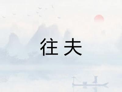 往夫