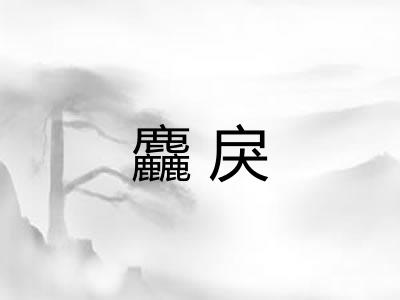 麤戾