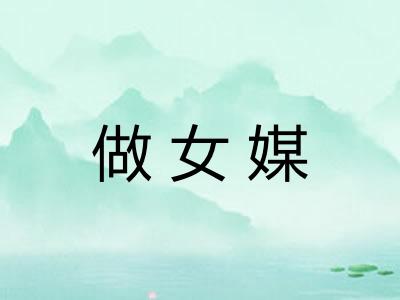 做女媒