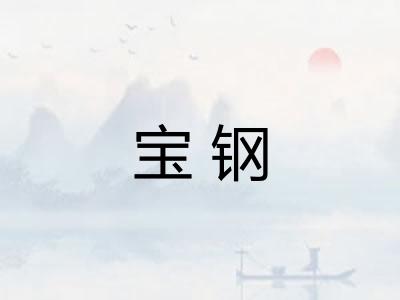 宝钢