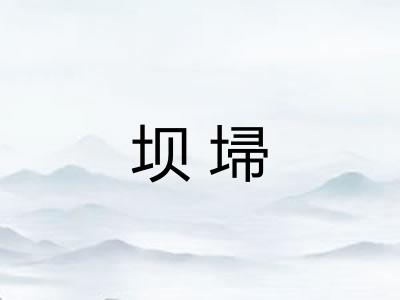 坝埽