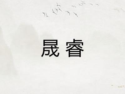 晟睿