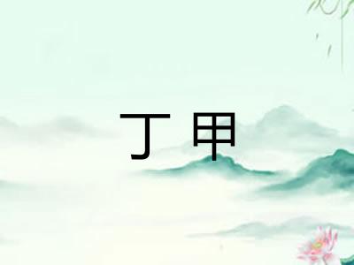丁甲