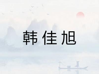 韩佳旭