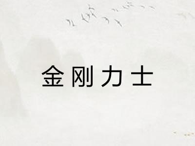 金刚力士