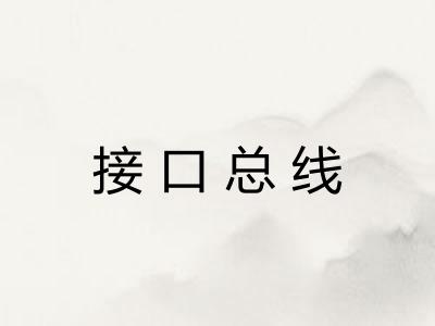 接口总线