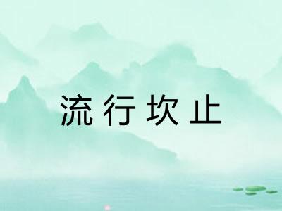 流行坎止 流行坎止