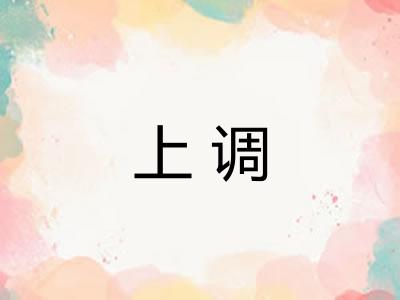上调