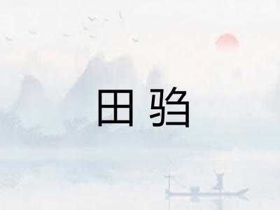 田驺