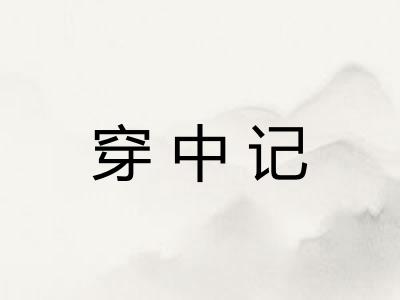 穿中记