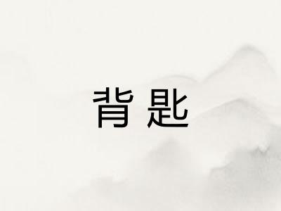 背匙