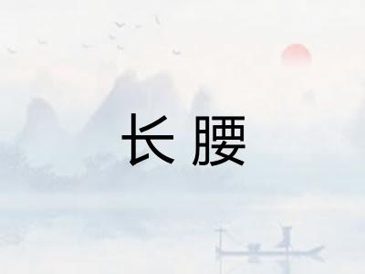 长腰