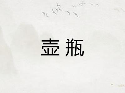 壶瓶
