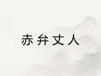 赤弁丈人