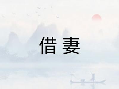 借妻