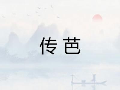 传芭 传芭