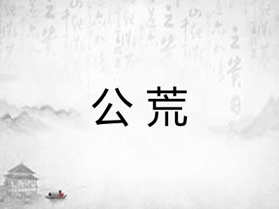 公荒