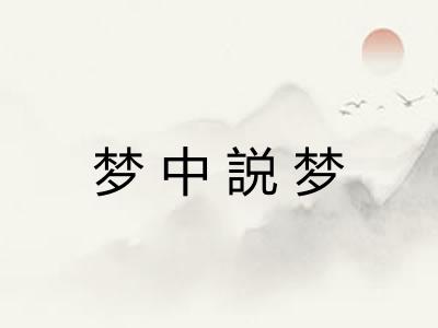 梦中説梦