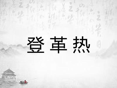 登革热 登革热