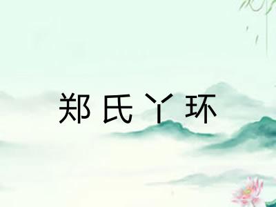 郑氏丫环