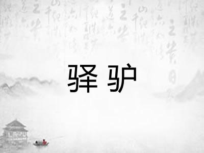 驿驴