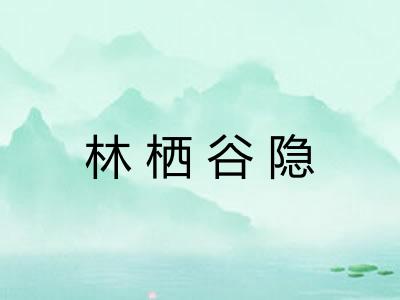 林栖谷隐