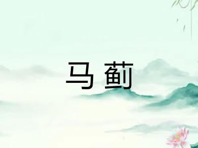 马蓟