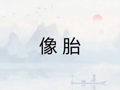 像胎