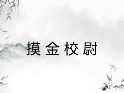 摸金校尉
