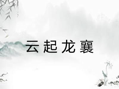 云起龙襄