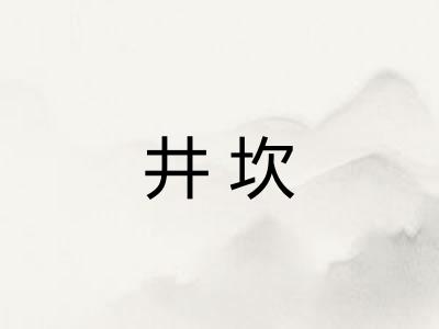 井坎
