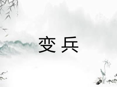 变兵