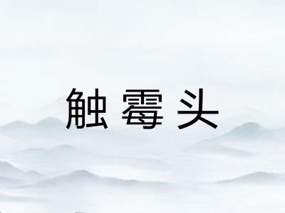 触霉头