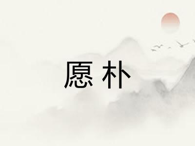 愿朴